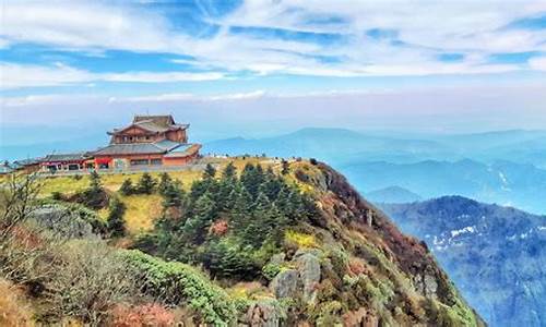 峨眉山九月份的天气统计图_九月峨眉山旅游