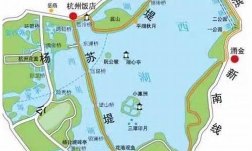 杭州西湖自驾游玩攻略_杭州西湖自助游路线