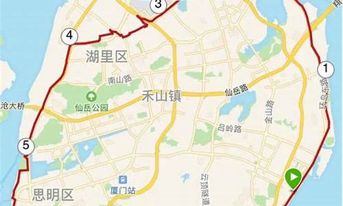 厦门自行车环岛骑行路线拍照_厦门环岛骑自行车多长时间