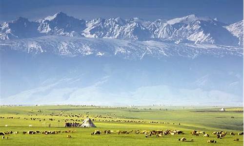 新疆草原旅游景点雪山美女2_新疆草原旅游景点