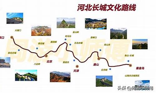 河北经典旅游路线图,河北经典旅游路线