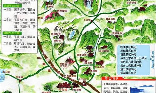 天台山旅游攻略路线推荐,天台山旅游攻略2日游