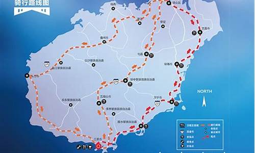 海南环岛骑行路线-海南环岛骑行路线图最新