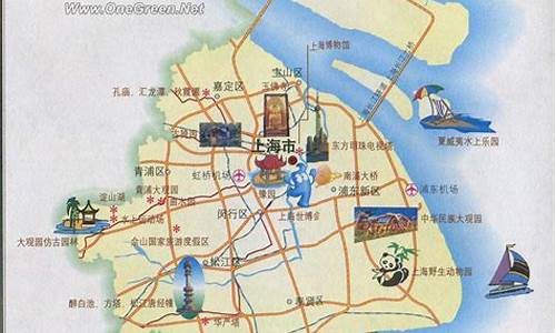 推荐上海旅游路线,上海旅游路线图简笔画